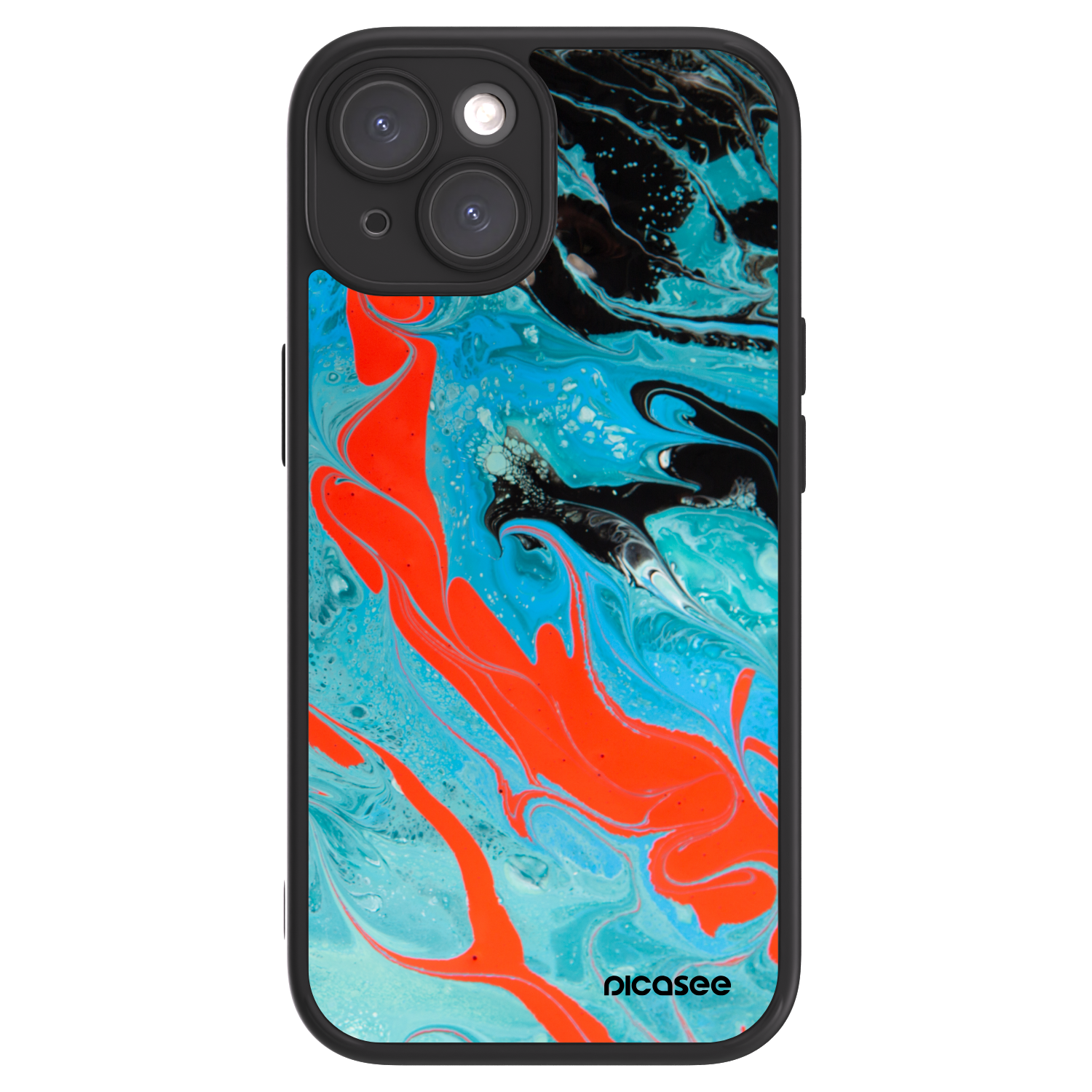 Picasee ULTIMATE CASE na Apple iPhone 15 - Blue Magma