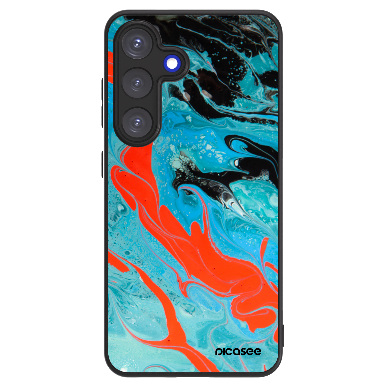 Picasee ULTIMATE CASE PowerShare pro Samsung Galaxy S25 5G - Blue Magma