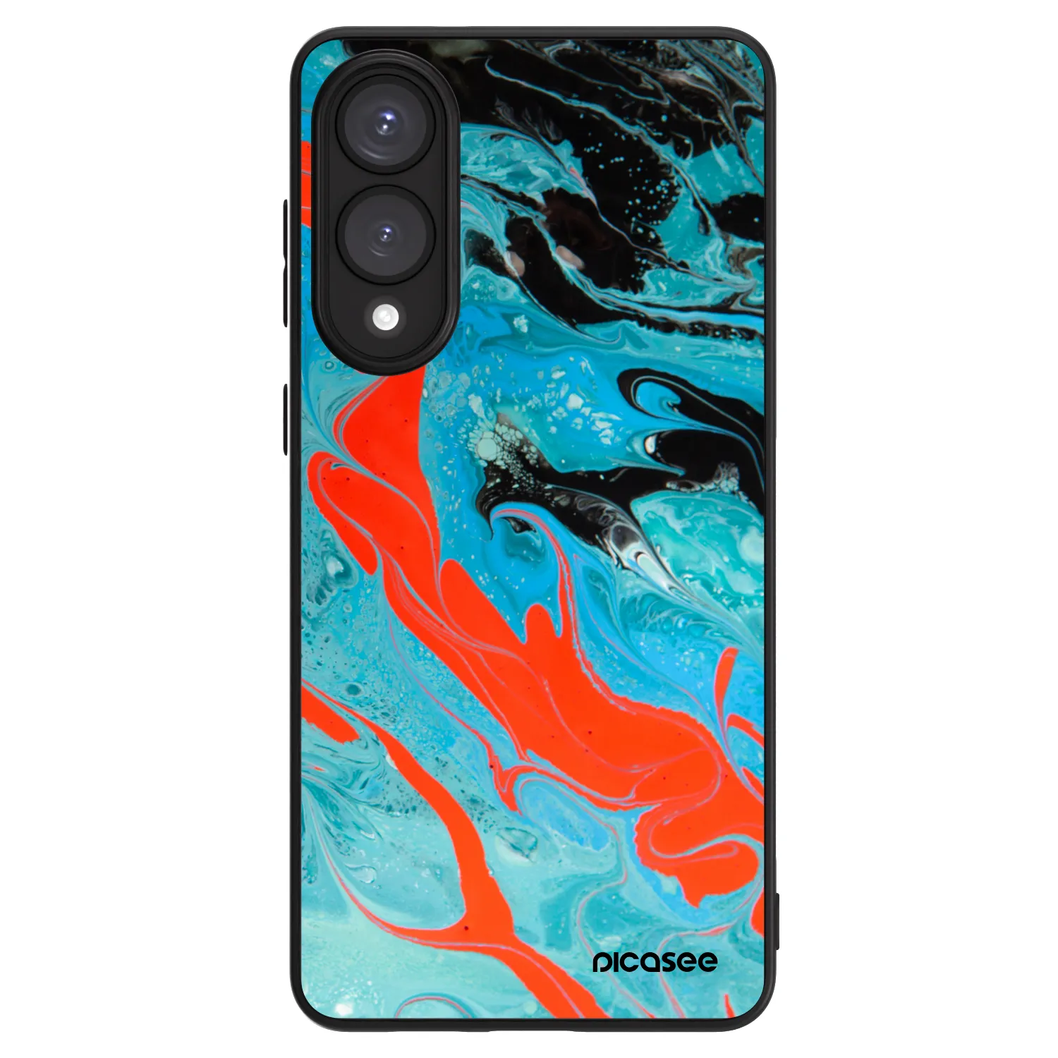 Picasee ULTIMATE CASE PowerShare pro Samsung Galaxy S25 Edge 5G - Blue Magma