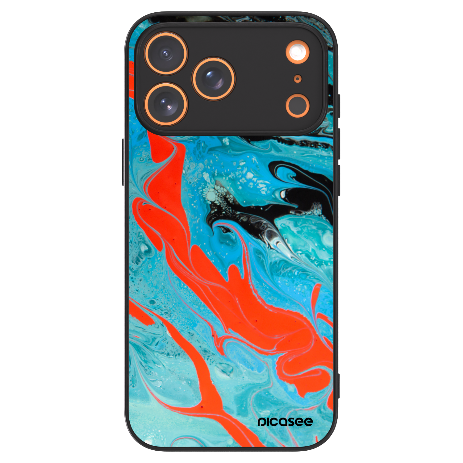 Picasee ULTIMATE CASE na Apple iPhone 17 Pro Max - Blue Magma