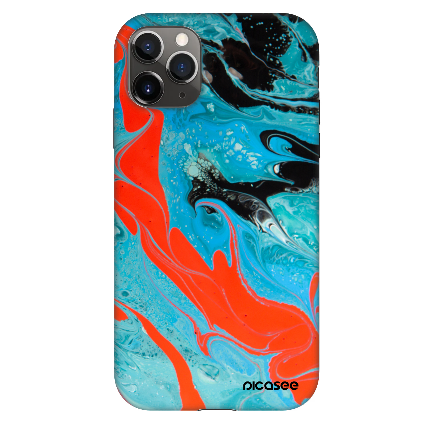Picasee Fashion Case na Apple iPhone 11 Pro - Blue Magma