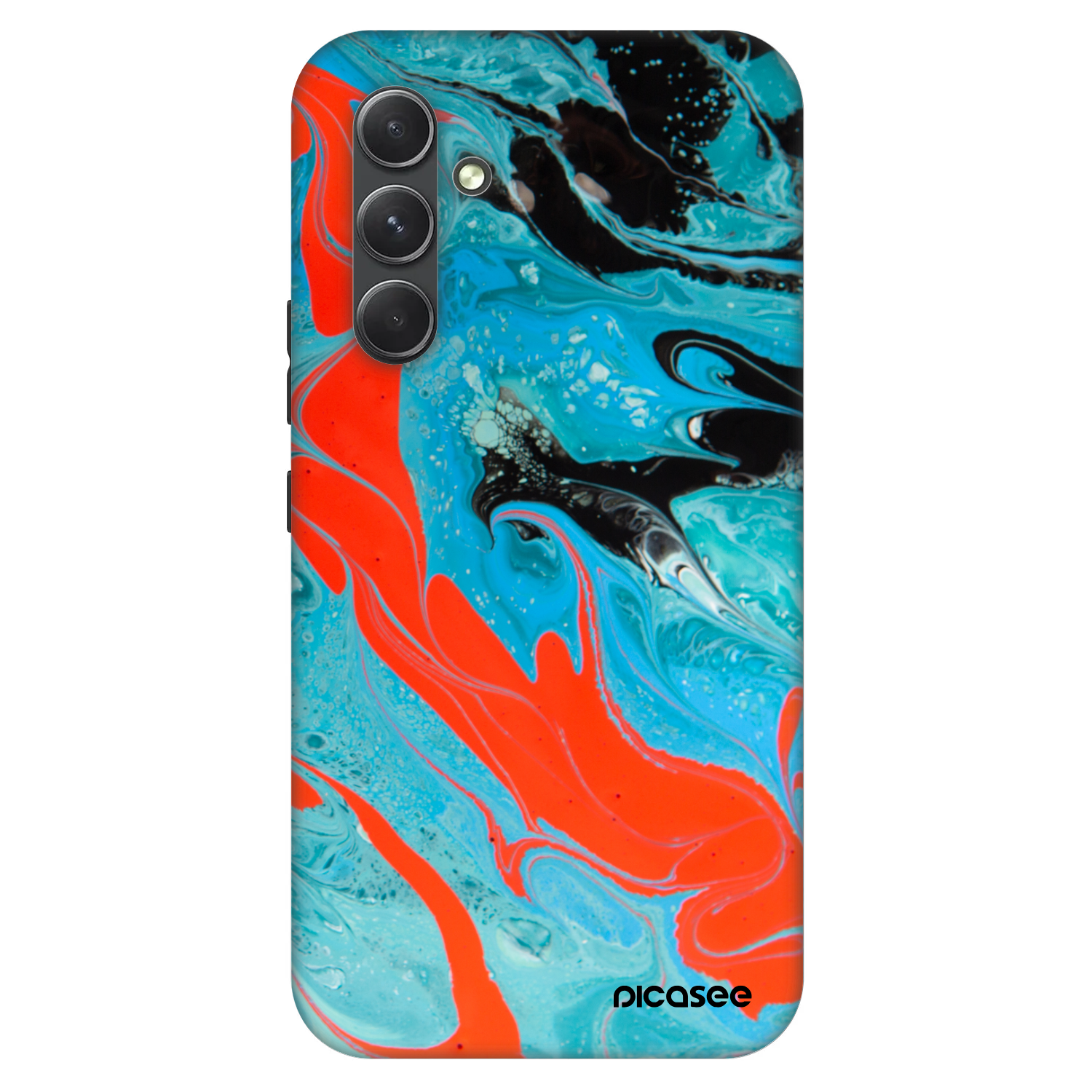 Picasee Fashion Case na Samsung Galaxy A54 5G A546B - Blue Magma