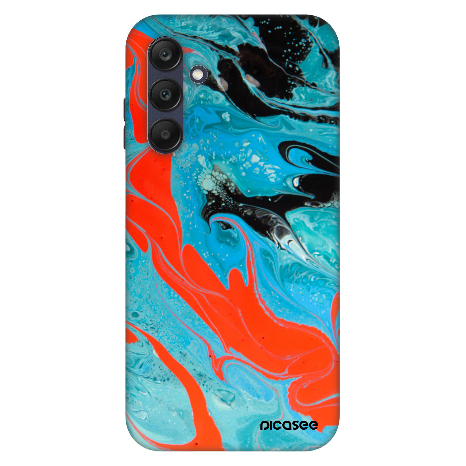 Picasee Fashion Case na Samsung Galaxy A25 A256B 5G - Blue Magma