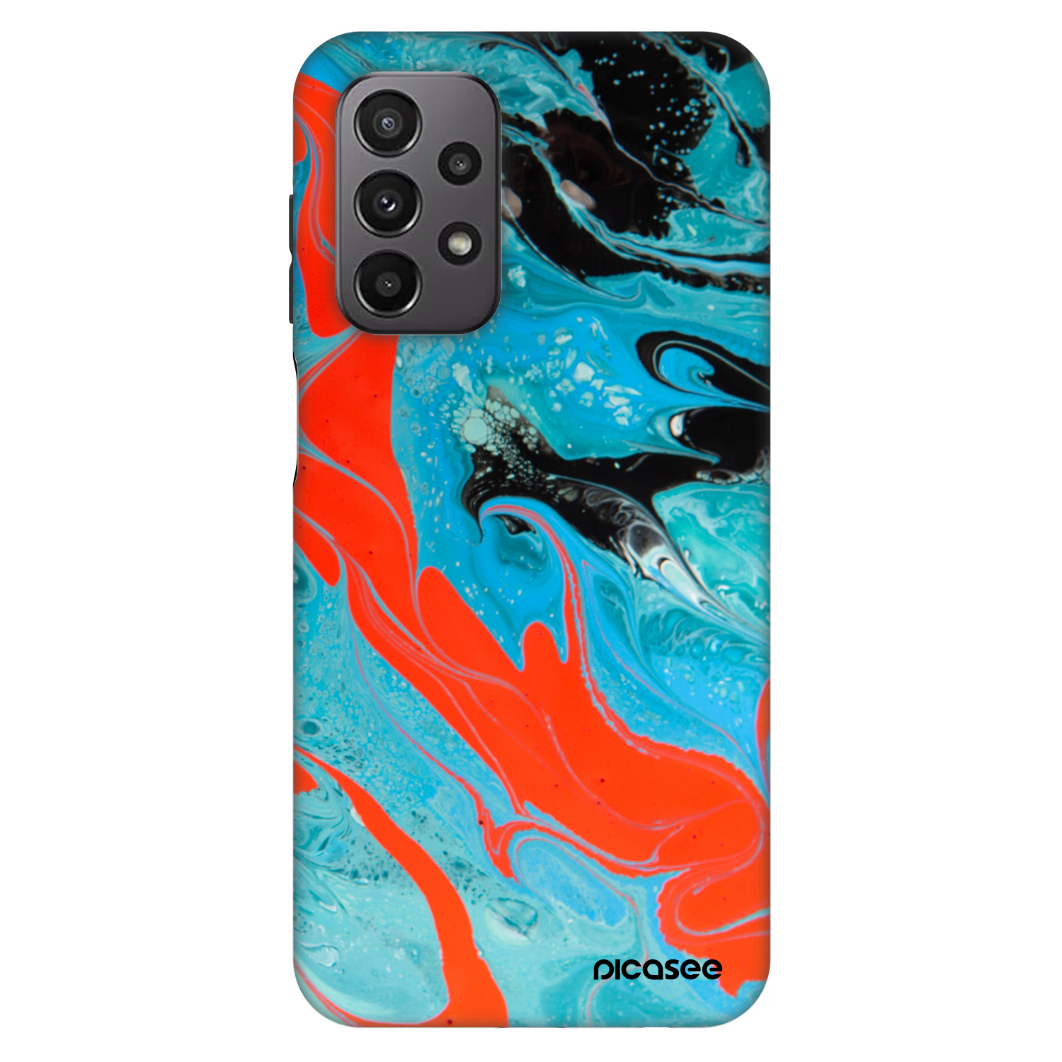 Picasee Fashion Case na Samsung Galaxy A23 A236B 5G - Blue Magma