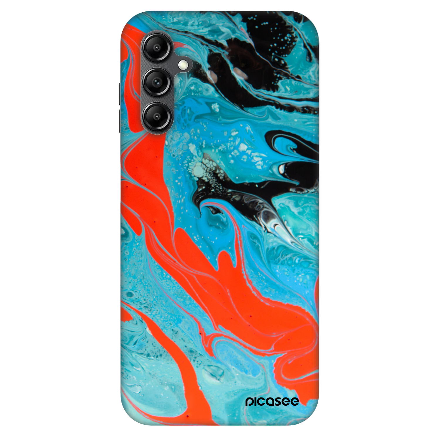 Picasee Fashion Case na Samsung Galaxy A14 4G A145R - Blue Magma