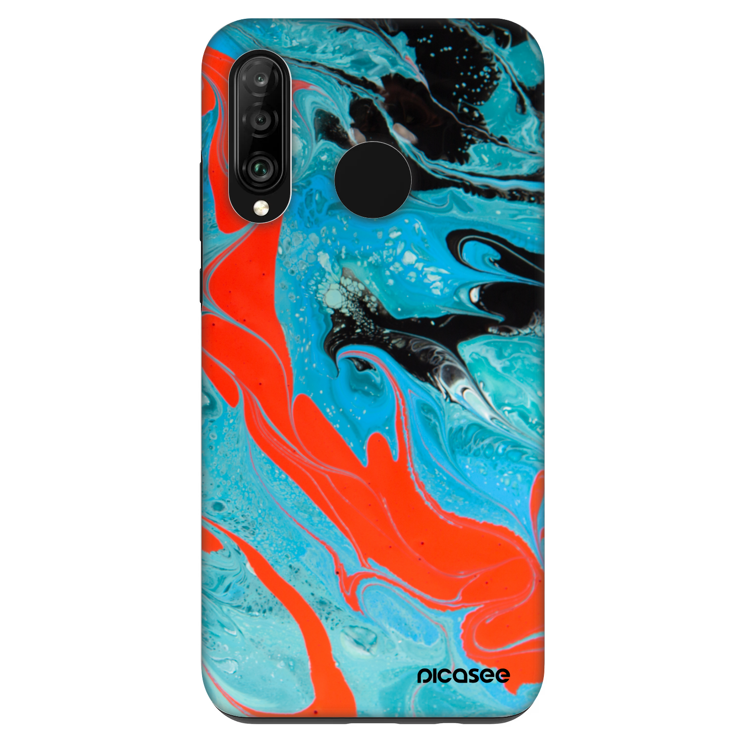 Picasee Fashion Case na Huawei P30 Lite - Blue Magma