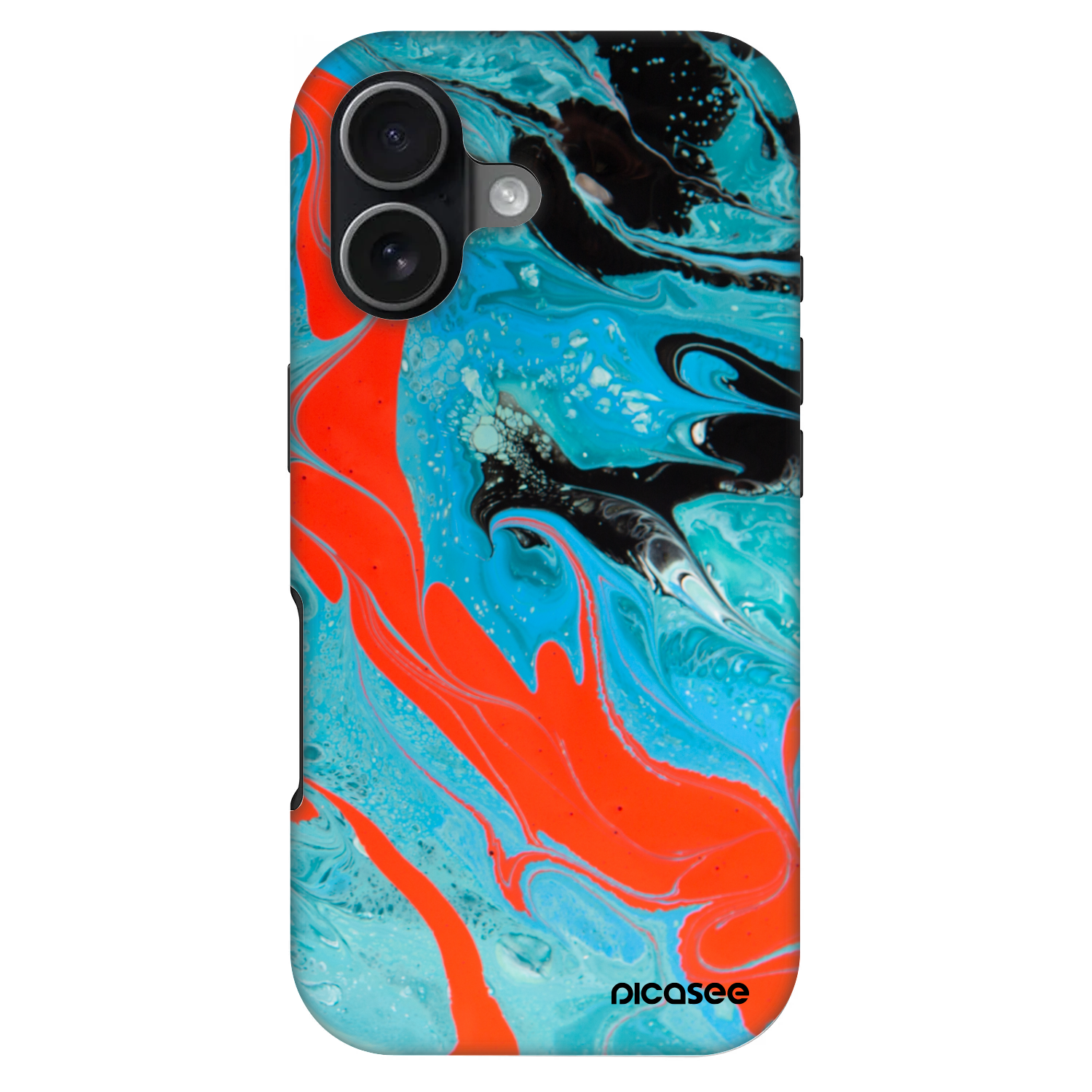 Picasee Fashion Case MagSafe na Apple iPhone 17 - Blue Magma