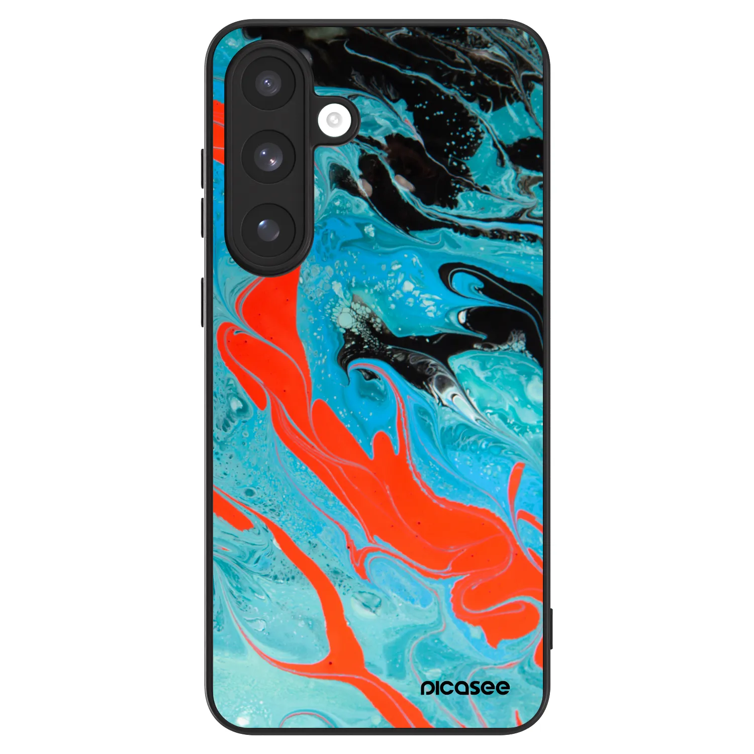 Picasee ULTIMATE CASE PowerShare pro Samsung Galaxy S25 FE 5G - Blue Magma
