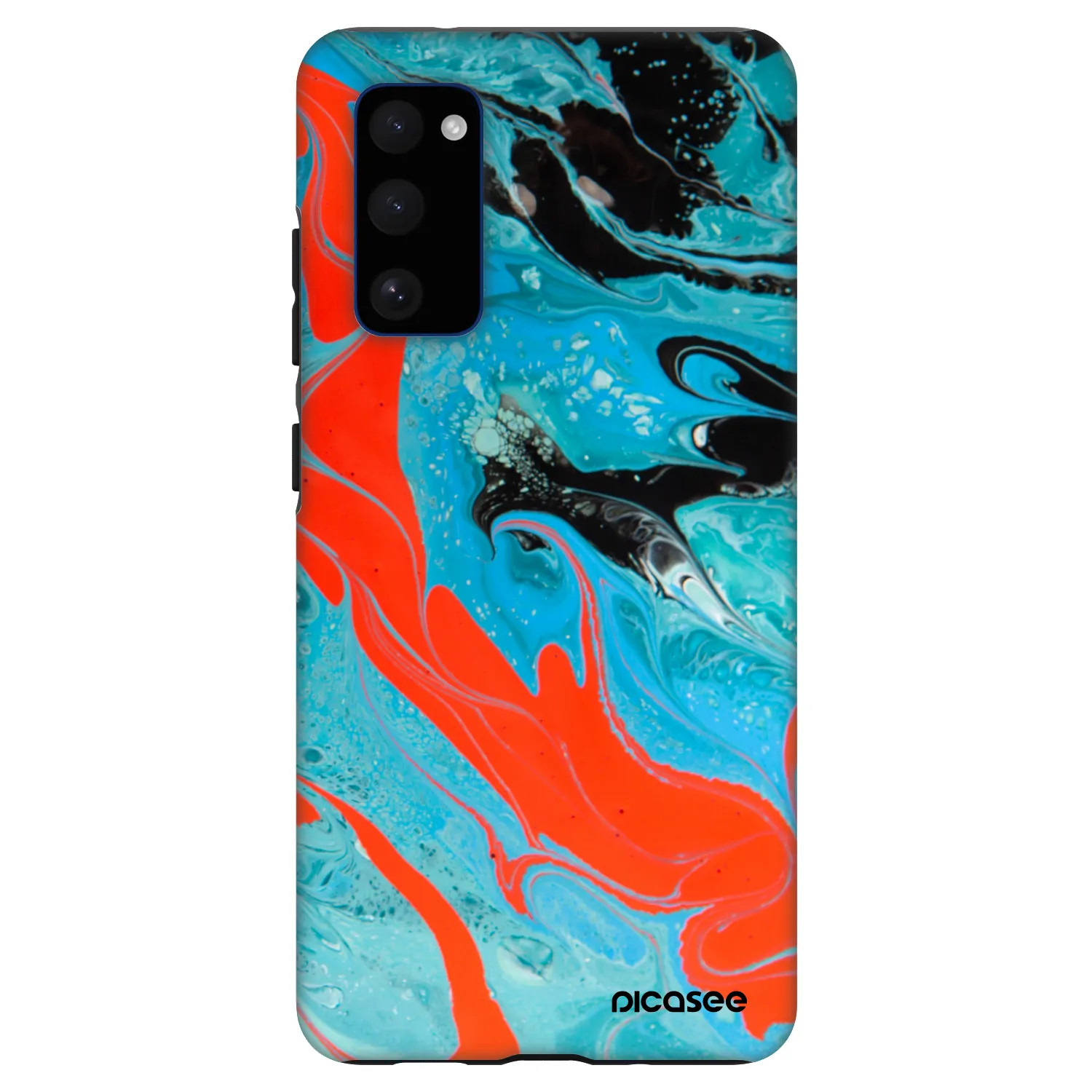 Picasee Fashion Case na Samsung Galaxy S20 FE - Blue Magma