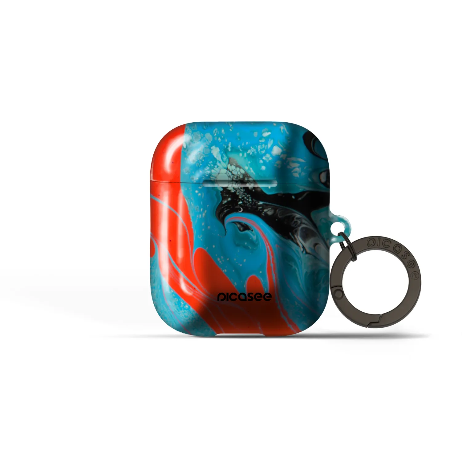 Picasee Obal pro Apple AirPods 2 - Blue Magma