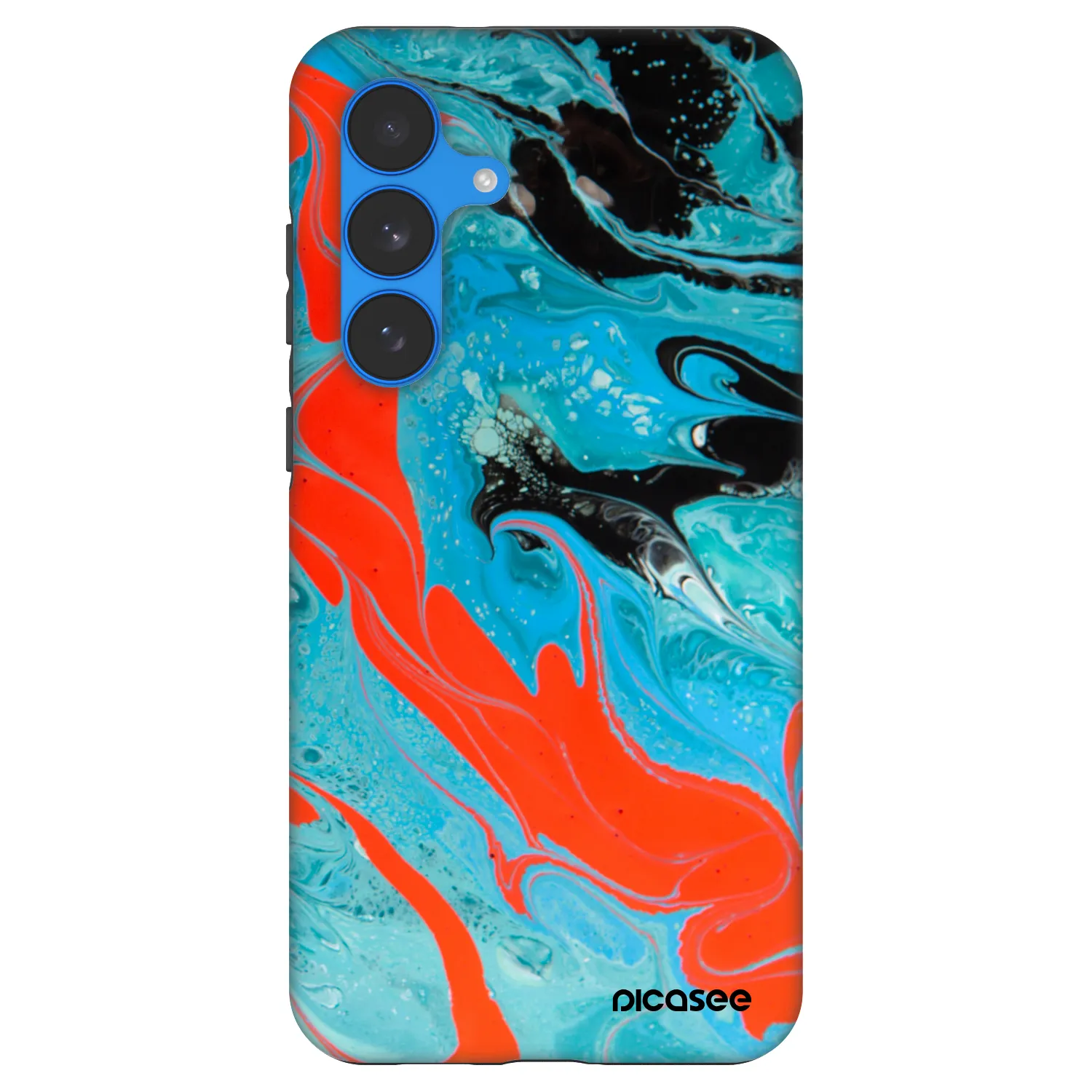Picasee Fashion Case na Samsung Galaxy S25 FE 5G - Blue Magma