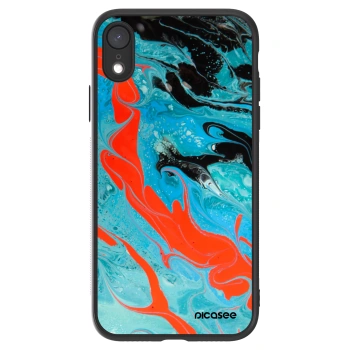Picasee ULTIMATE CASE na Apple iPhone XR - Blue Magma