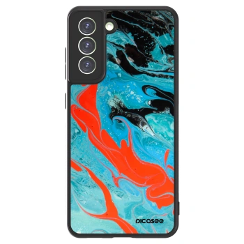 Picasee ULTIMATE CASE na Samsung Galaxy S21 FE 5G - Blue Magma