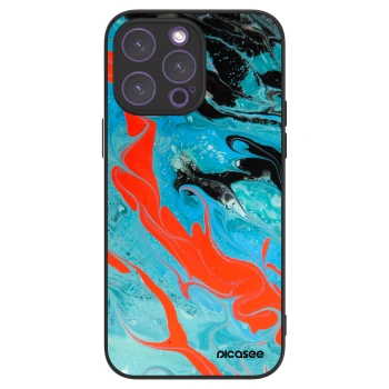 Picasee ULTIMATE CASE na Apple iPhone 14 Pro Max - Blue Magma