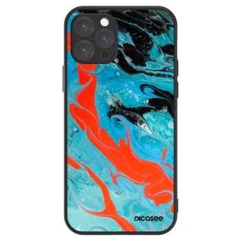 Picasee ULTIMATE CASE MagSafe pro Apple iPhone 12 Pro - Blue Magma