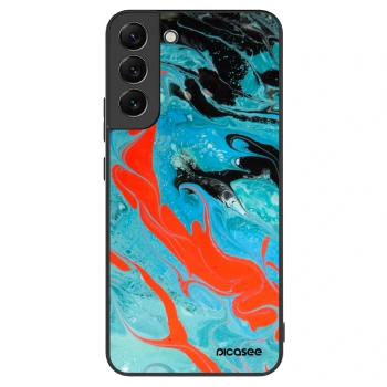 Picasee ULTIMATE CASE PowerShare pro Samsung Galaxy S22+ 5G - Blue Magma