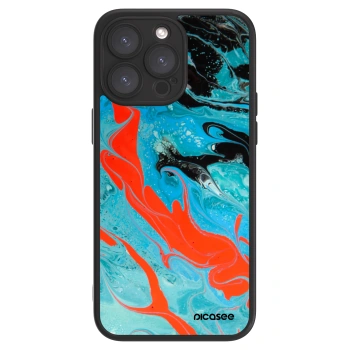 Picasee ULTIMATE CASE na Apple iPhone 15 Pro Max - Blue Magma