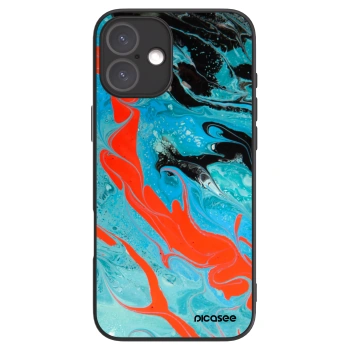 Picasee ULTIMATE CASE MagSafe pro Apple iPhone 16 Plus - Blue Magma