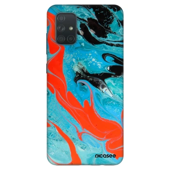 Etui na Samsung Galaxy A71 A715F - Blue Magma