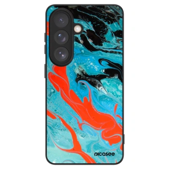 Picasee ULTIMATE CASE na Samsung Galaxy S26 - Blue Magma