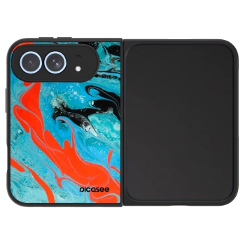 Etui na Apple iPhone Duo - Blue Magma