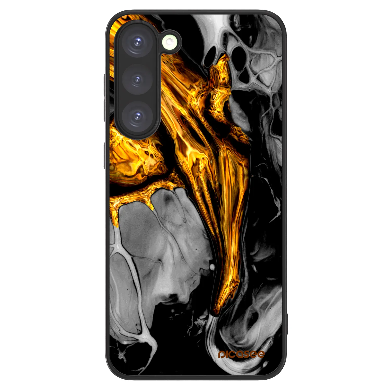 Picasee ULTIMATE CASE na Samsung Galaxy S23+ 5G - Black Gold