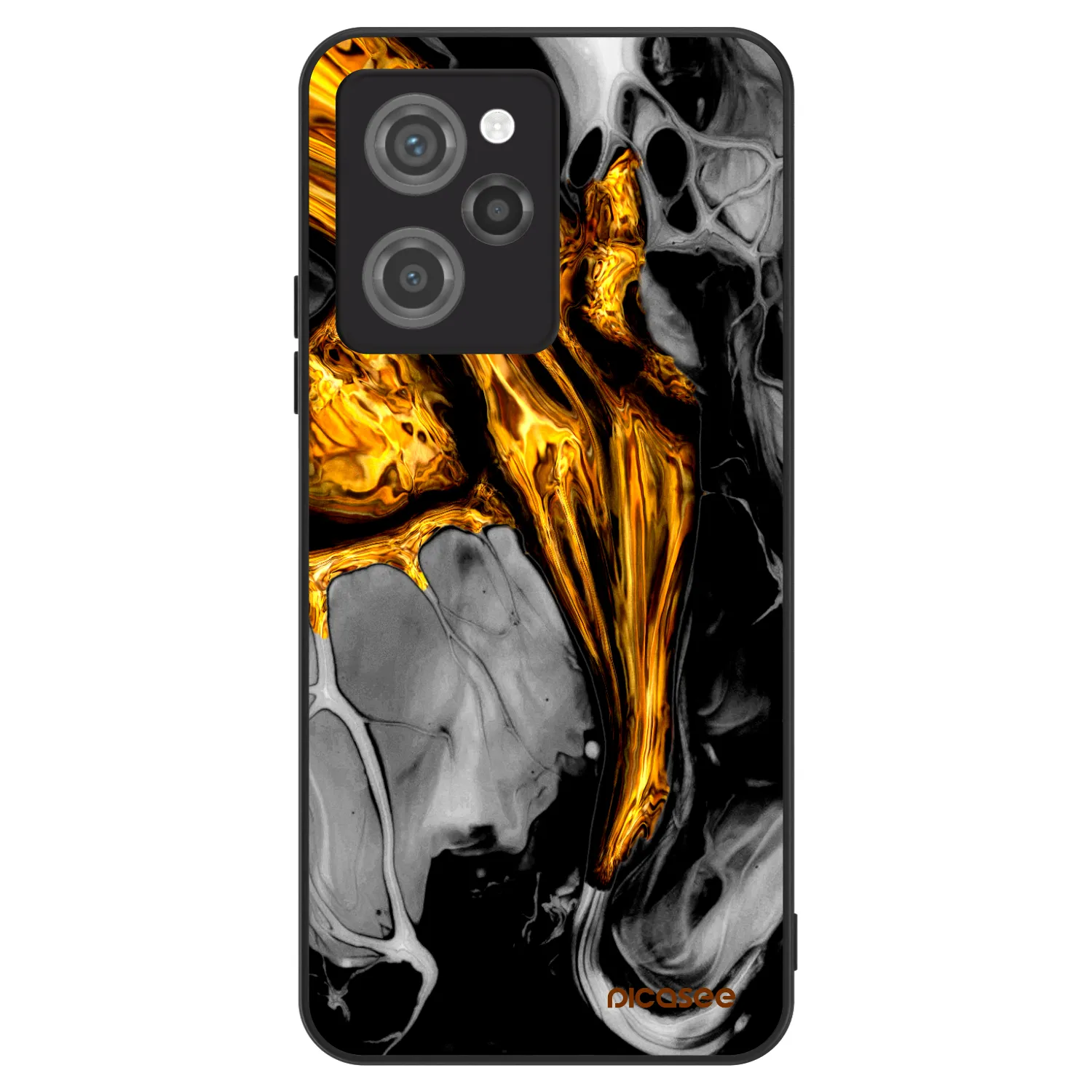 Picasee ULTIMATE CASE na Xiaomi Poco X5 Pro - Black Gold