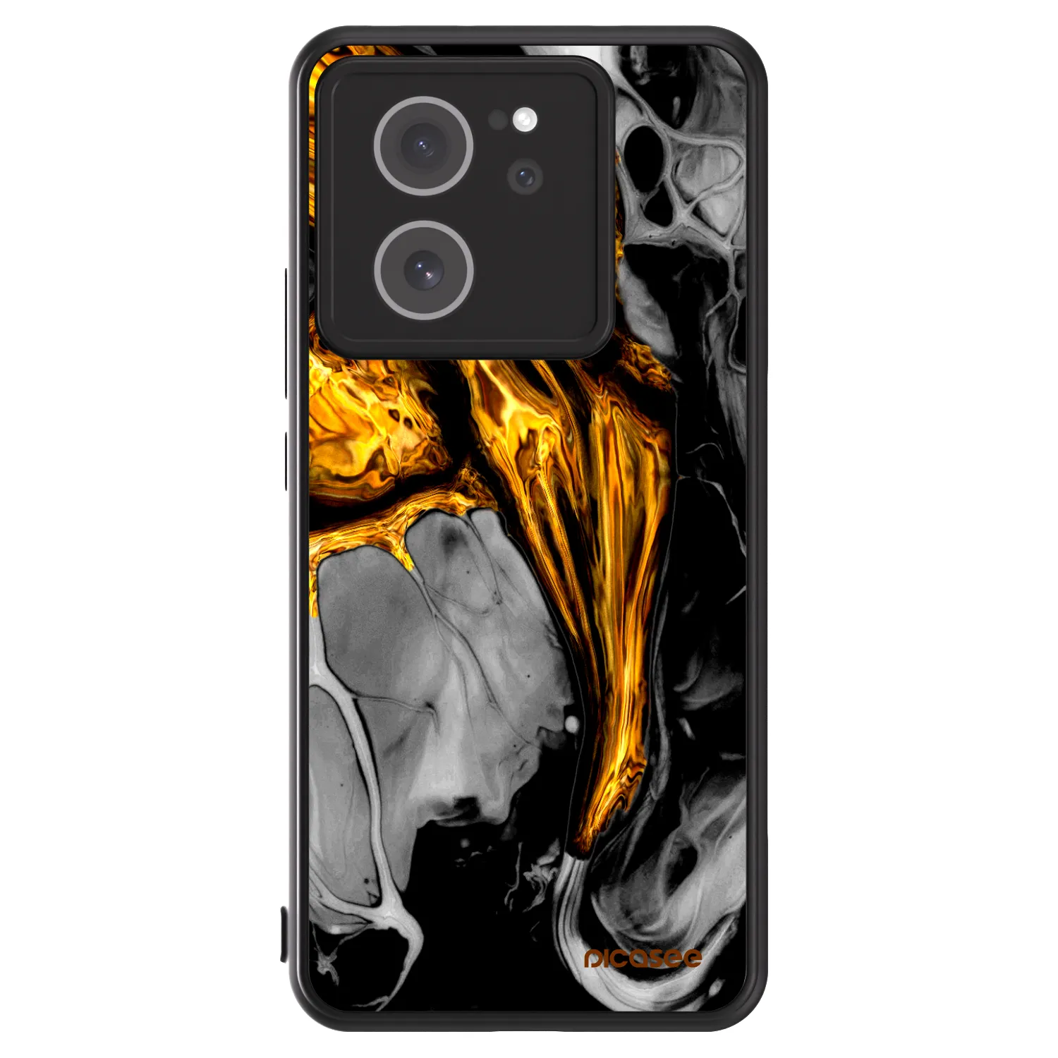 Picasee ULTIMATE CASE na Xiaomi 13T - Black Gold
