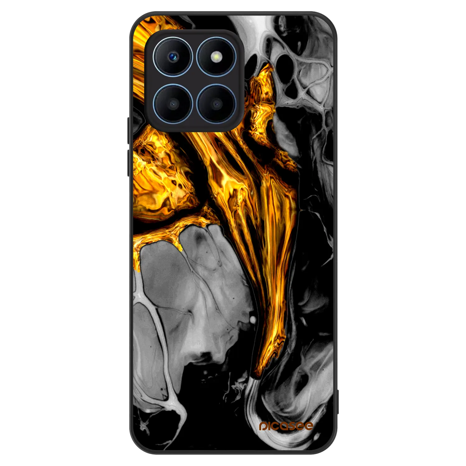 Picasee ULTIMATE CASE na Honor 70 Lite - Black Gold