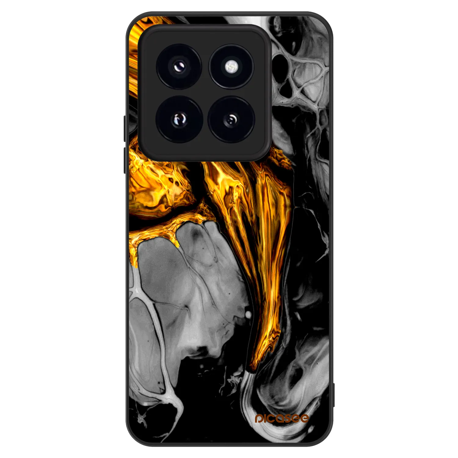 Picasee ULTIMATE CASE na Xiaomi 14 Pro - Black Gold