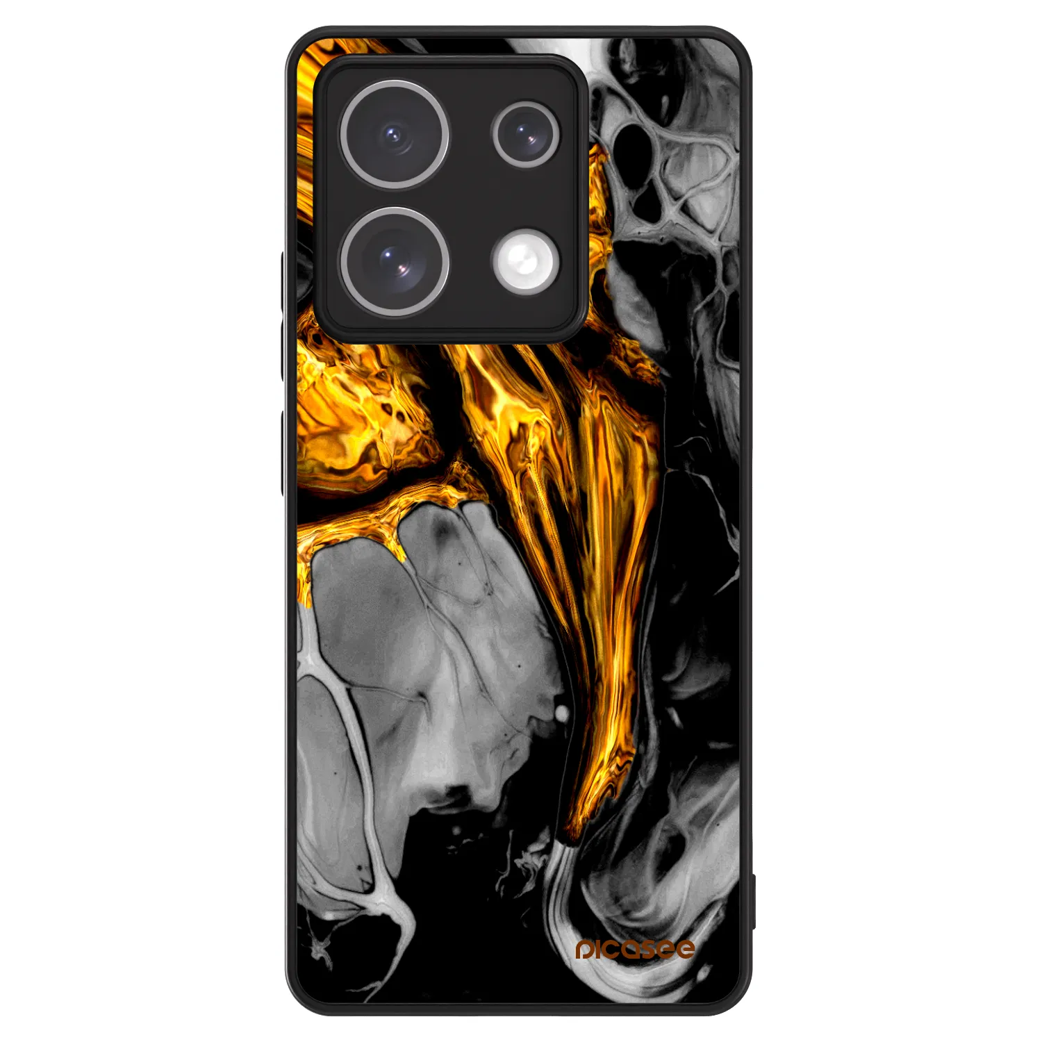 Picasee ULTIMATE CASE na Xiaomi Redmi Note 13 5G - Black Gold