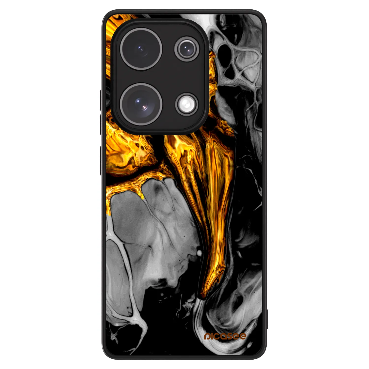 Picasee ULTIMATE CASE na Xiaomi Redmi Note 13 Pro 4G - Black Gold