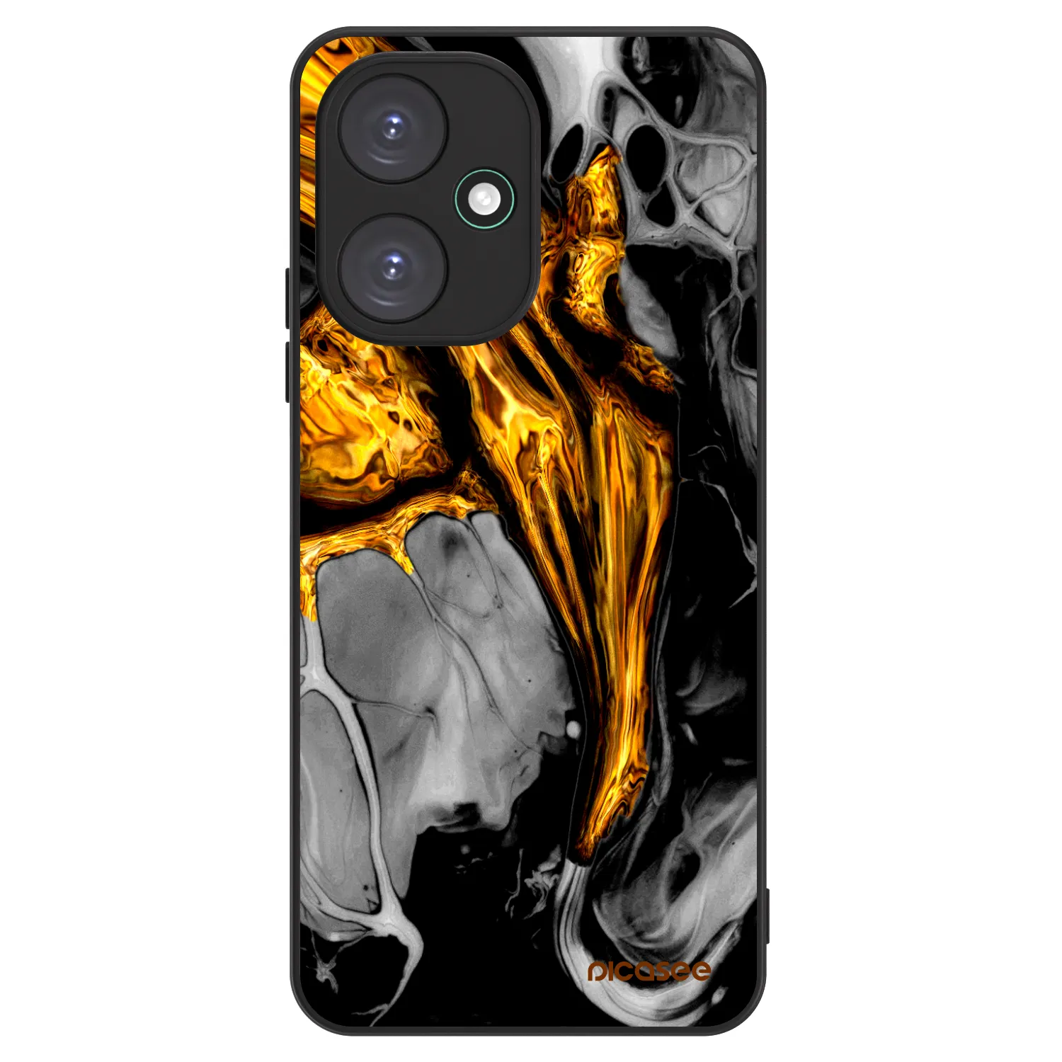 Picasee ULTIMATE CASE na Xiaomi Redmi 13C 5G - Black Gold