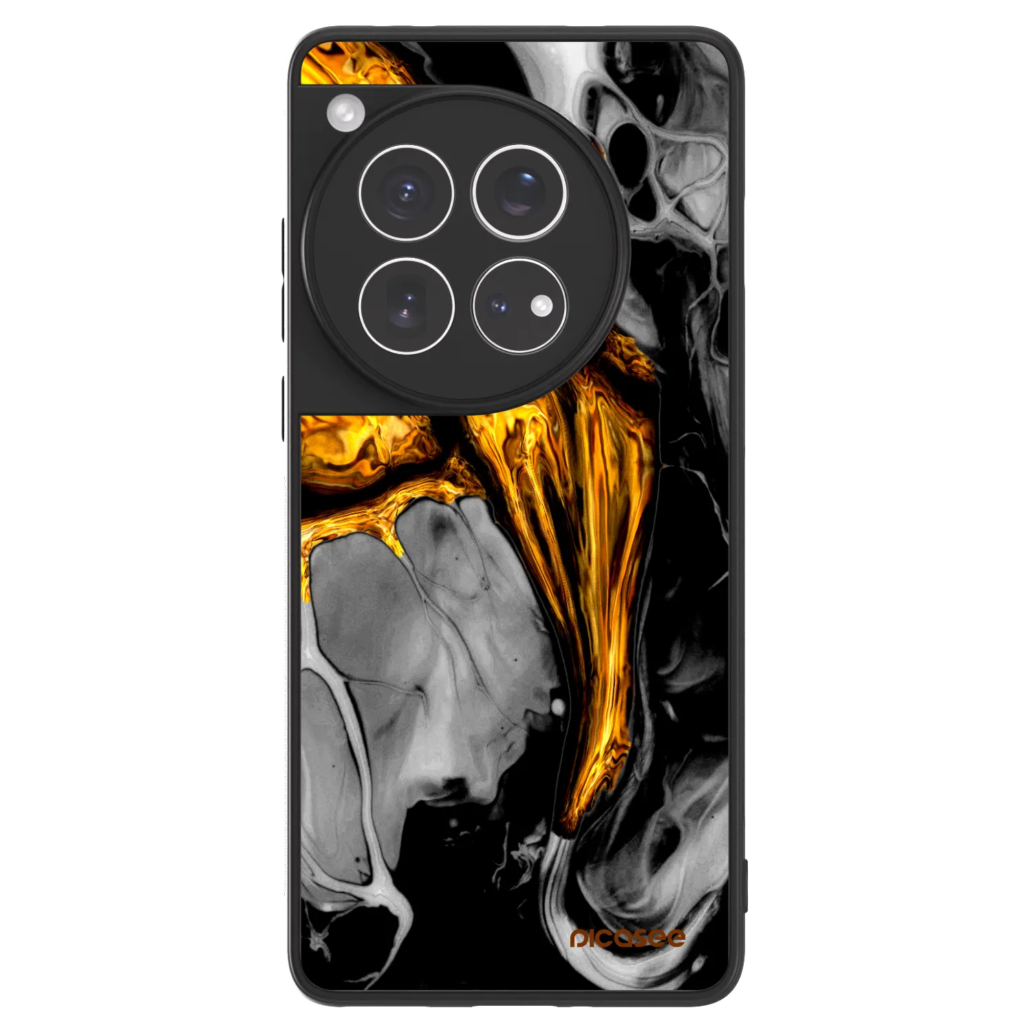 Picasee ULTIMATE CASE na OnePlus 12 5G - Black Gold