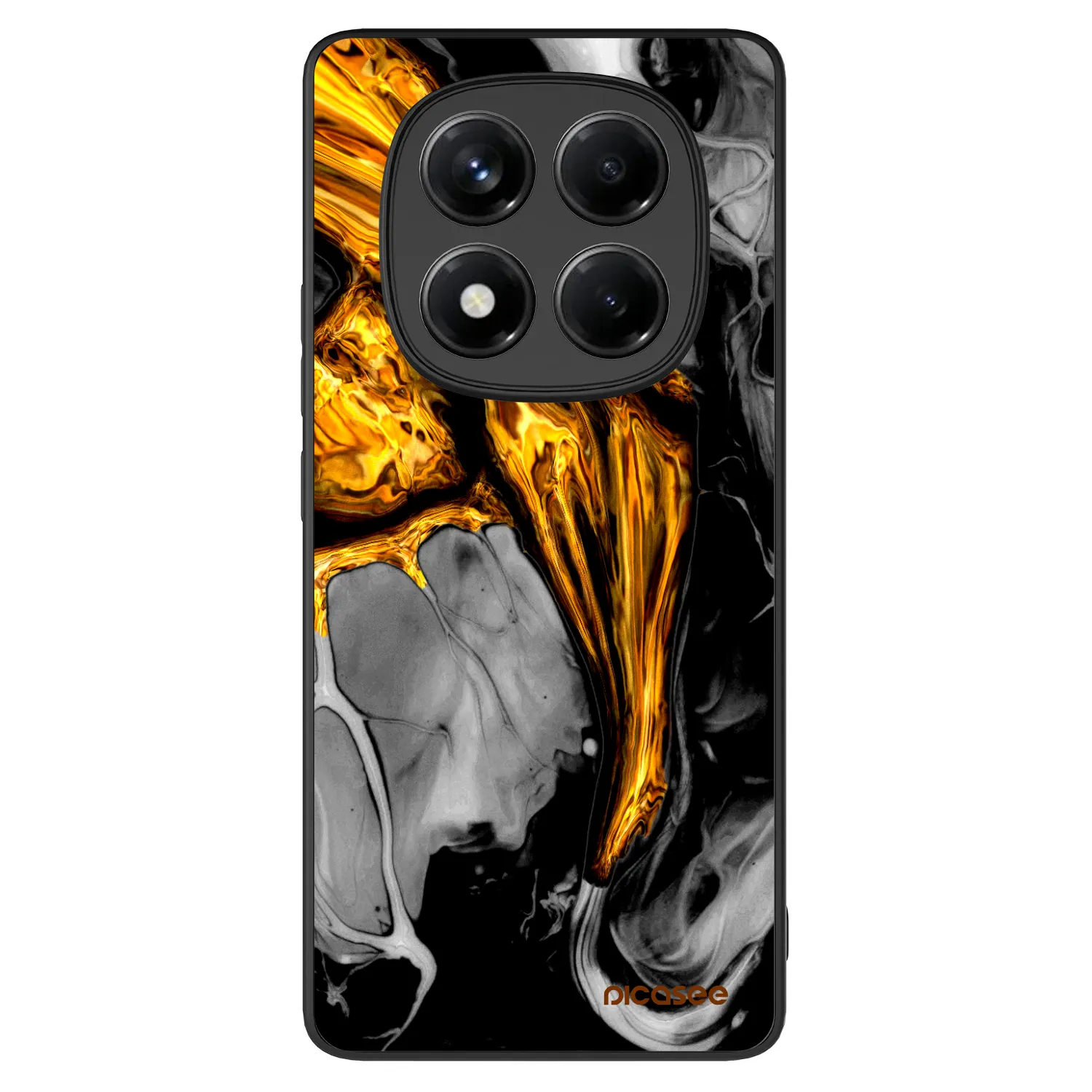 Picasee ULTIMATE CASE na Xiaomi Redmi Note 14 Pro+ 5G - Black Gold