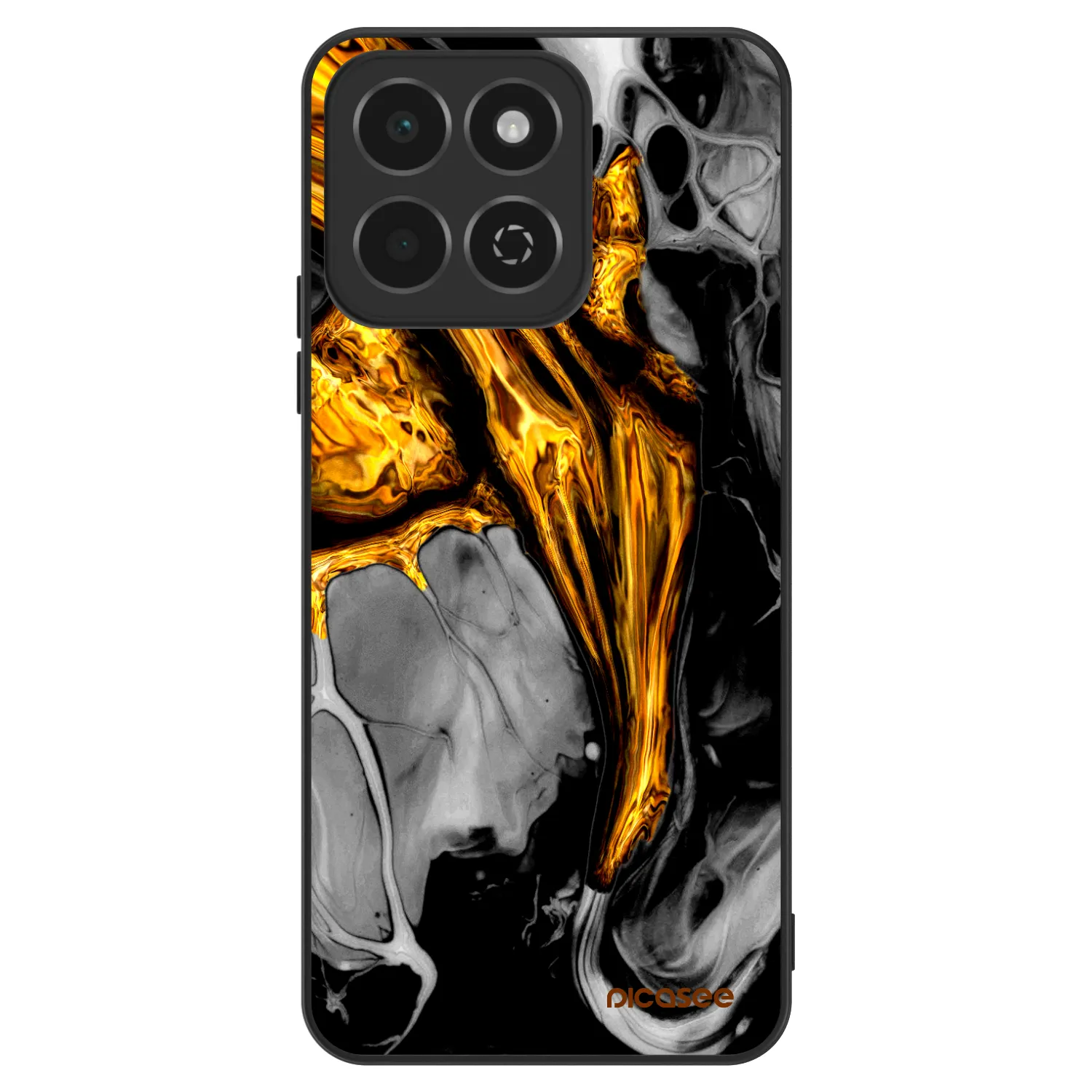 Picasee ULTIMATE CASE na Honor 200 Smart 5G - Black Gold