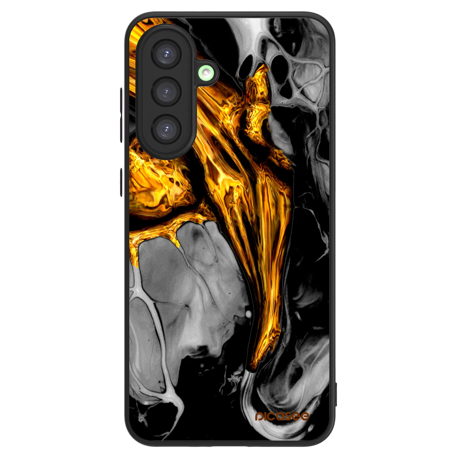 Picasee ULTIMATE CASE na Samsung Galaxy A26 5G A266B - Black Gold
