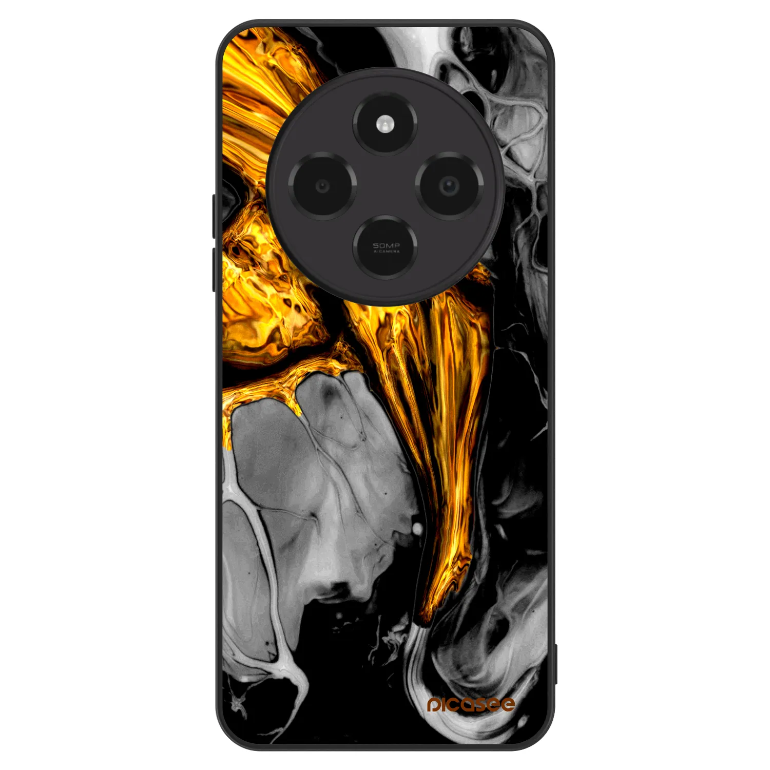 Picasee ULTIMATE CASE na Xiaomi Poco C75 - Black Gold