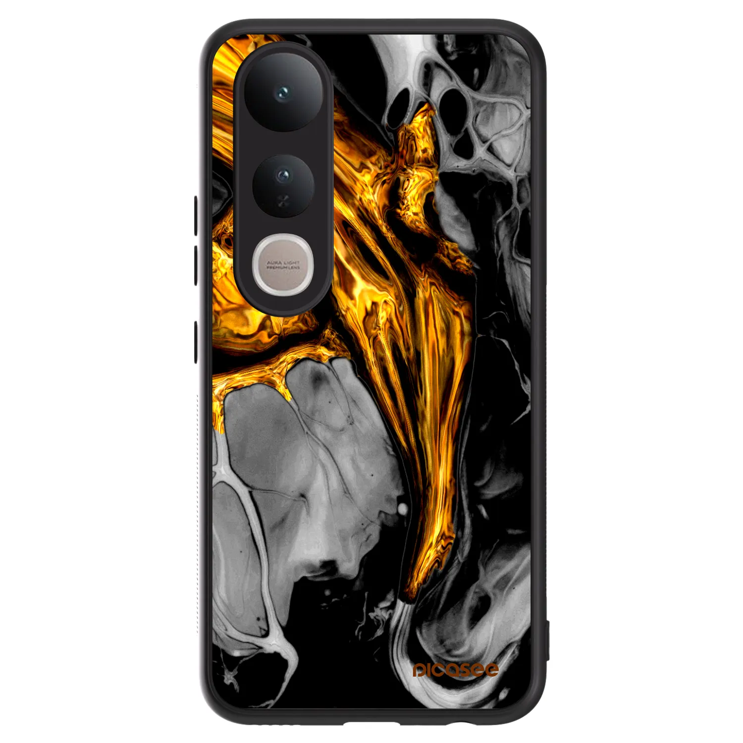 Picasee ULTIMATE CASE na Vivo V50 Lite 5G - Black Gold
