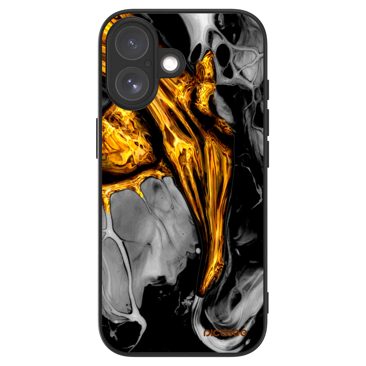 Picasee ULTIMATE CASE na Apple iPhone 17 - Black Gold
