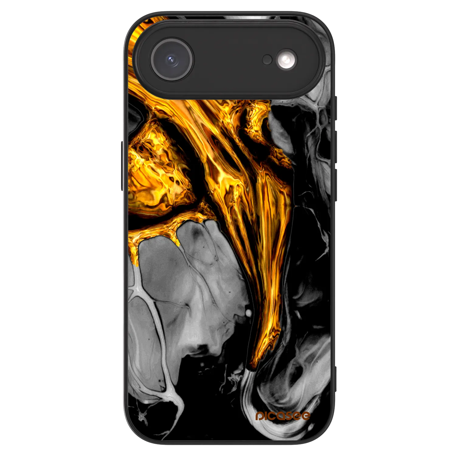 Picasee ULTIMATE CASE na Apple iPhone Air - Black Gold