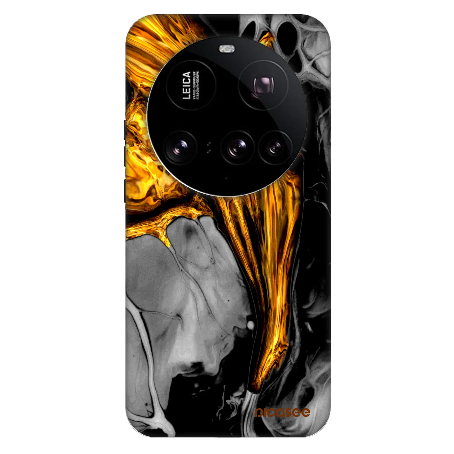 Picasee Fashion Case na Xiaomi 15 Ultra - Black Gold