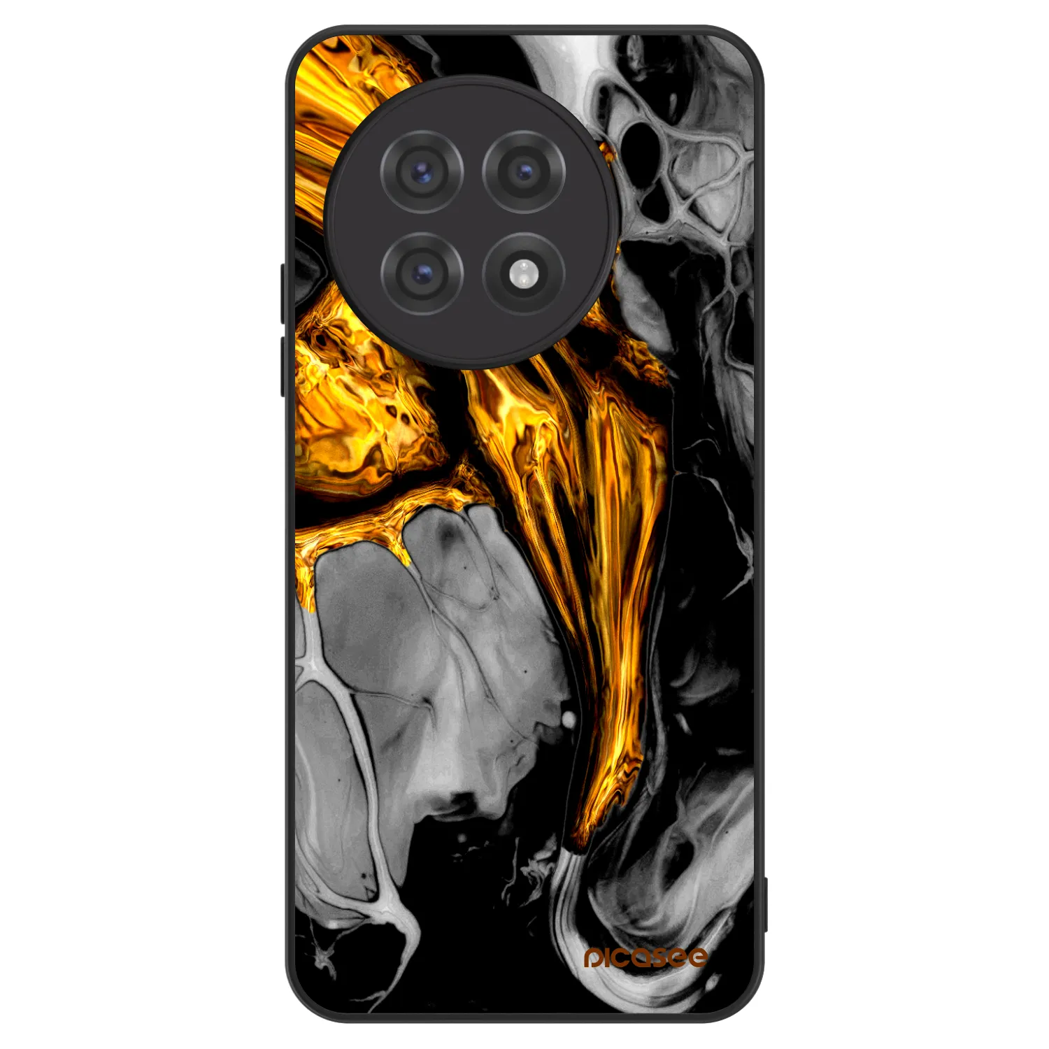 Picasee ULTIMATE CASE na OnePlus 13R 5G - Black Gold