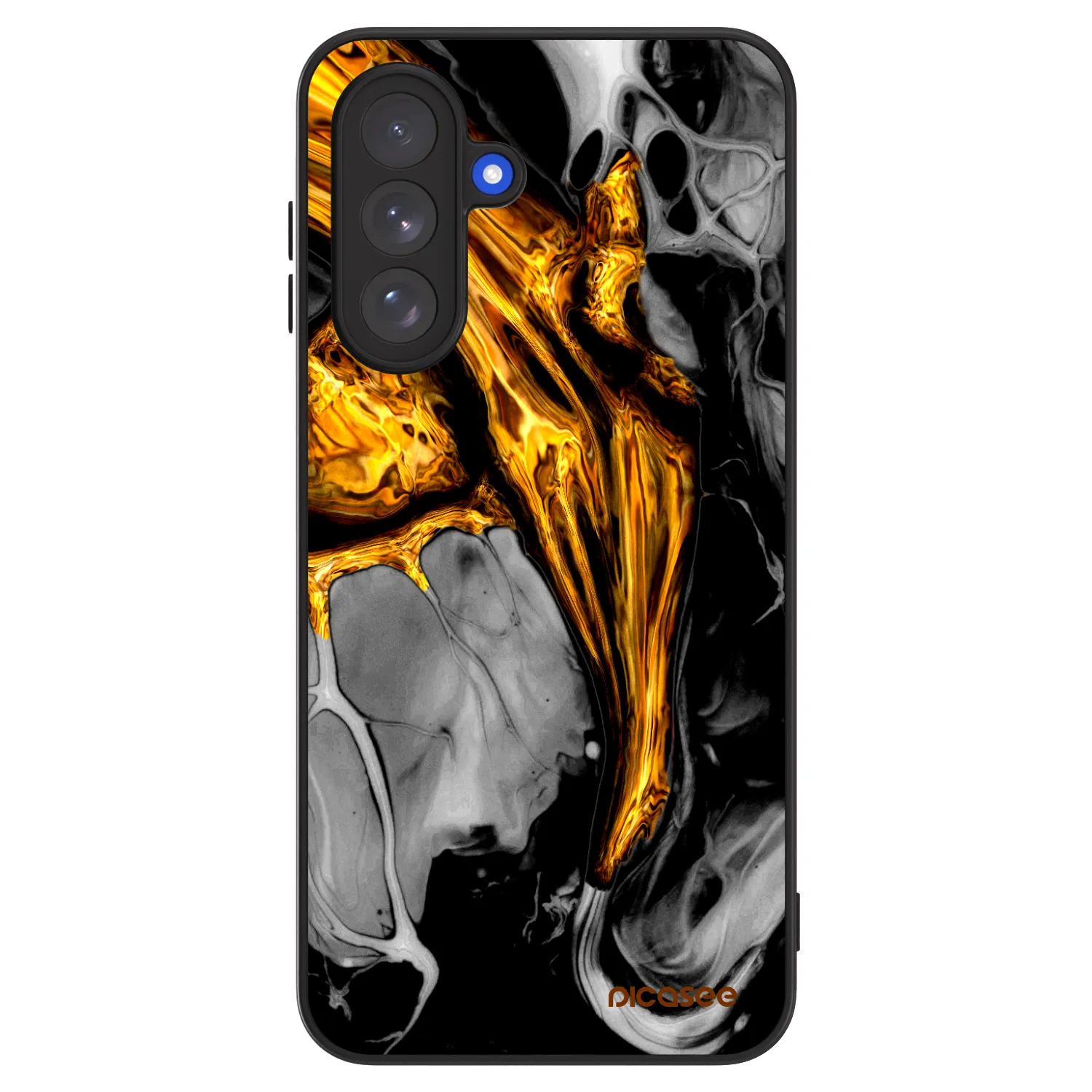 Picasee ULTIMATE CASE na Samsung Galaxy A17 5G - Black Gold