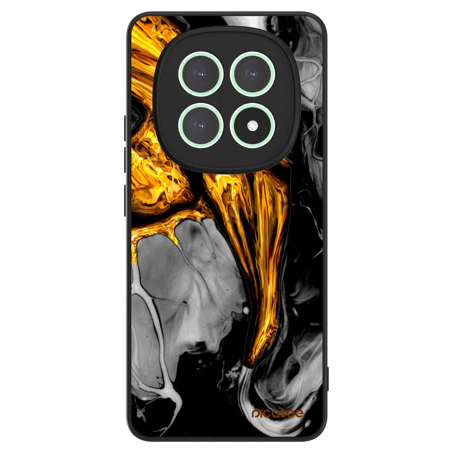 Picasee ULTIMATE CASE na Xiaomi Redmi Note 15 4G - Black Gold