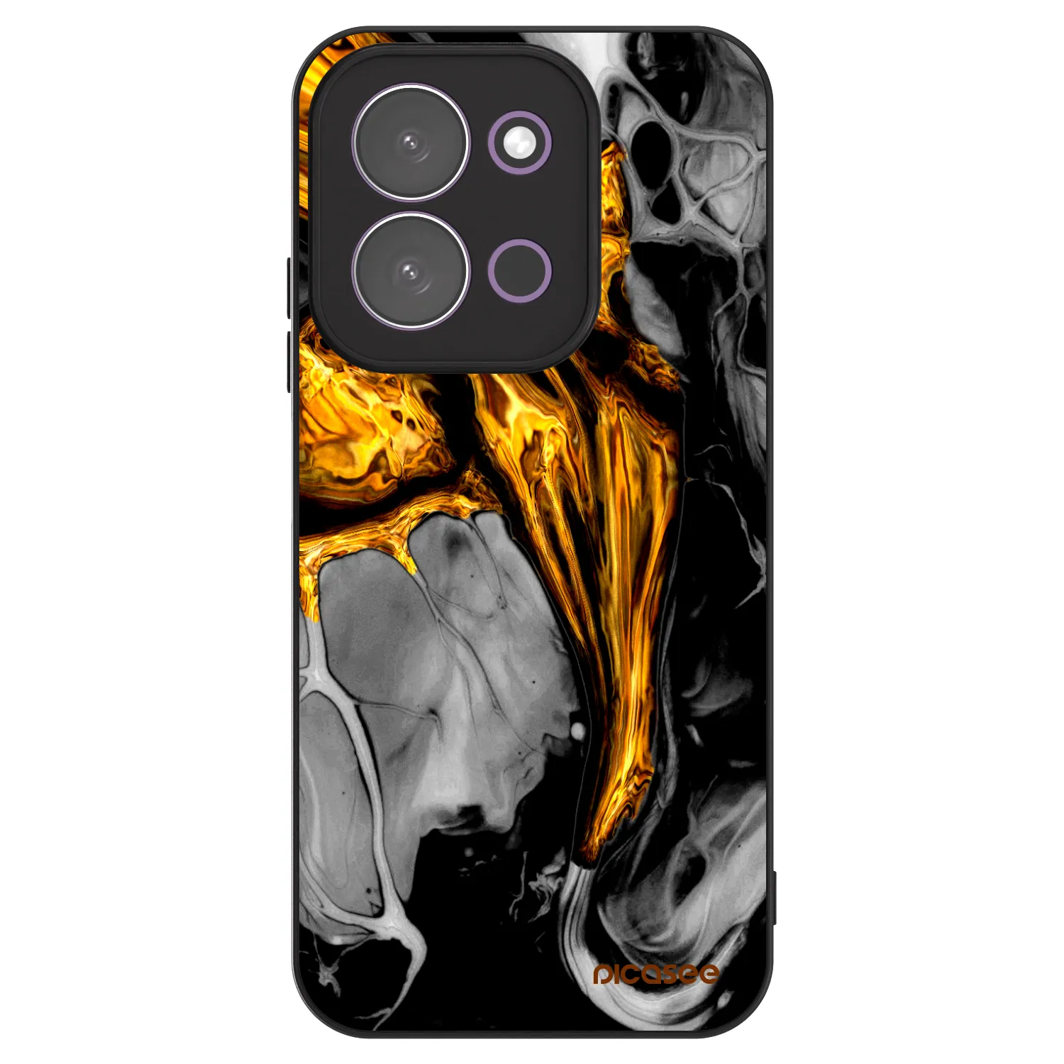 Picasee ULTIMATE CASE na Xiaomi Redmi 15C 5G - Black Gold