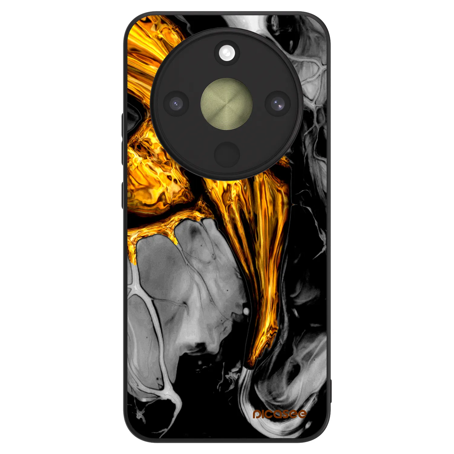 Picasee ULTIMATE CASE na Honor Magic8 Lite 5G - Black Gold