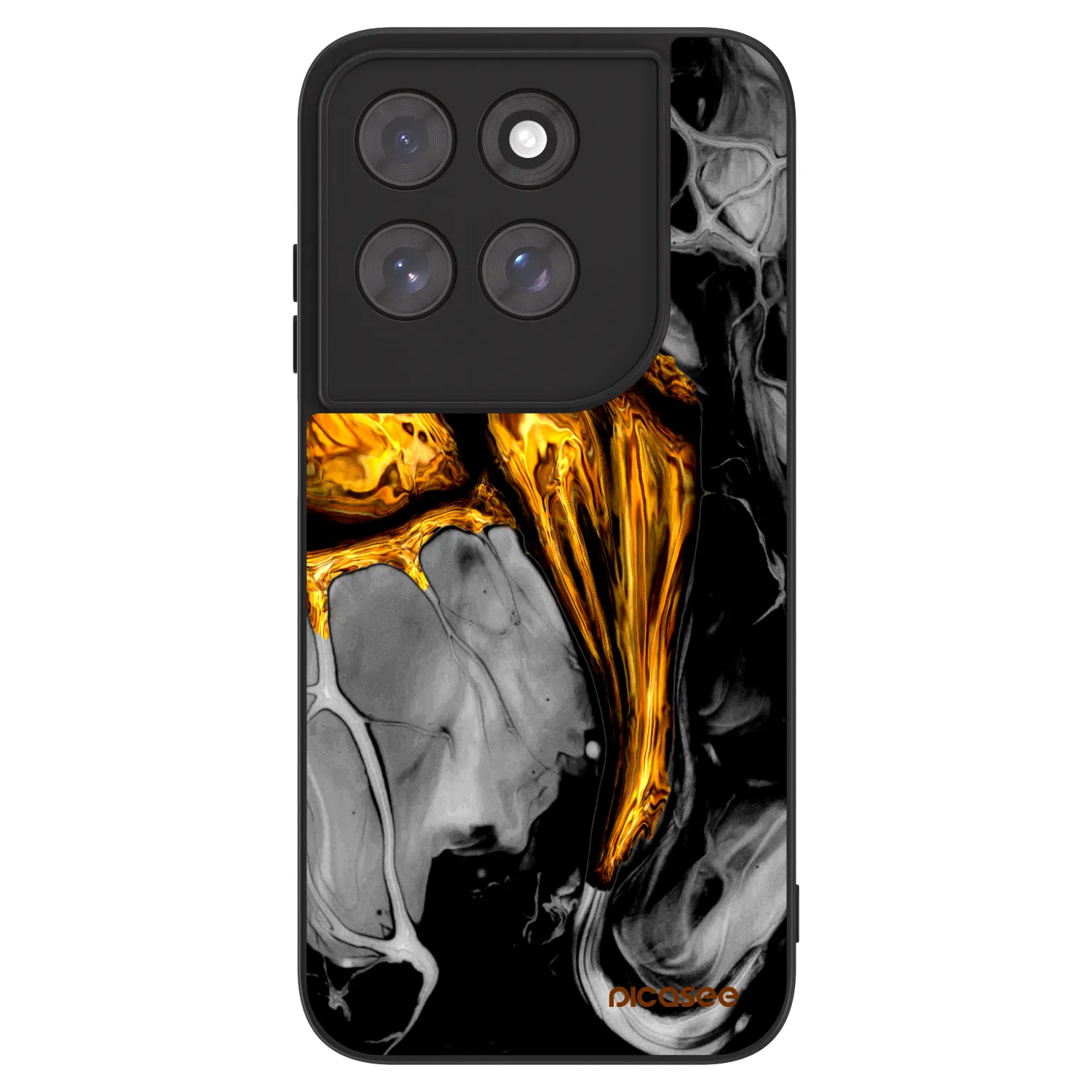 Picasee ULTIMATE CASE na Motorola Moto G77 - Black Gold