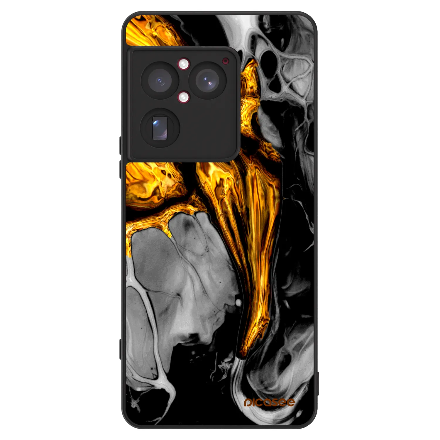 Picasee ULTIMATE CASE na Sony Xperia 1 VIII 5G - Black Gold