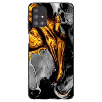 Etui na Samsung Galaxy M31s - Black Gold